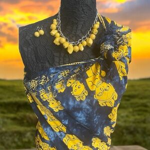 Necklace Chunky Yellow